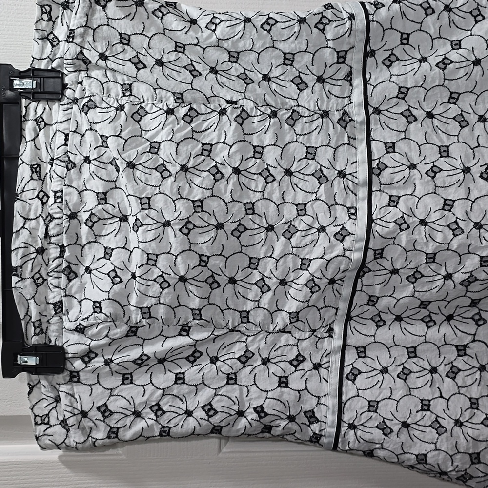 Autograph Black & White Floral Dress Size 14 - Picture 3 of 14